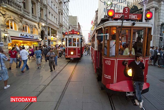 تصاویر خیابان استقلال استانبول