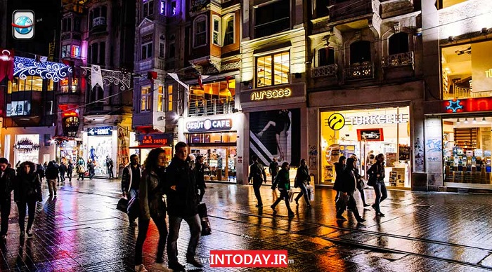 تصاویر خیابان استقلال استانبول