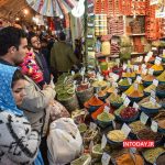 انواع ادویه فروشی در بازار وکیل شیراز