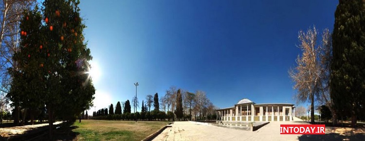 باغ عفیف آباد شیراز | موزه نظامی باغ عفیف آباد
