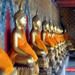 تندیس های بودا در معبد وات آرون بانکوک