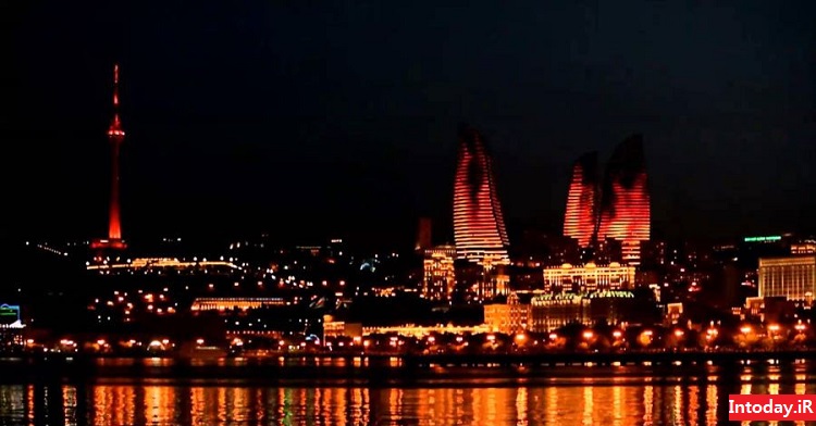 برج های شعله باکو | Baku Flame Towers
