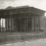عکس قدیمی از کاخ چهل ستون