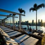 استخر هتل شنهای خلیج مارینا سنگاپور