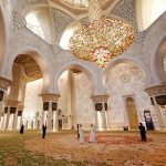 تزئینات مسجد شیخ زاید ابوظبی