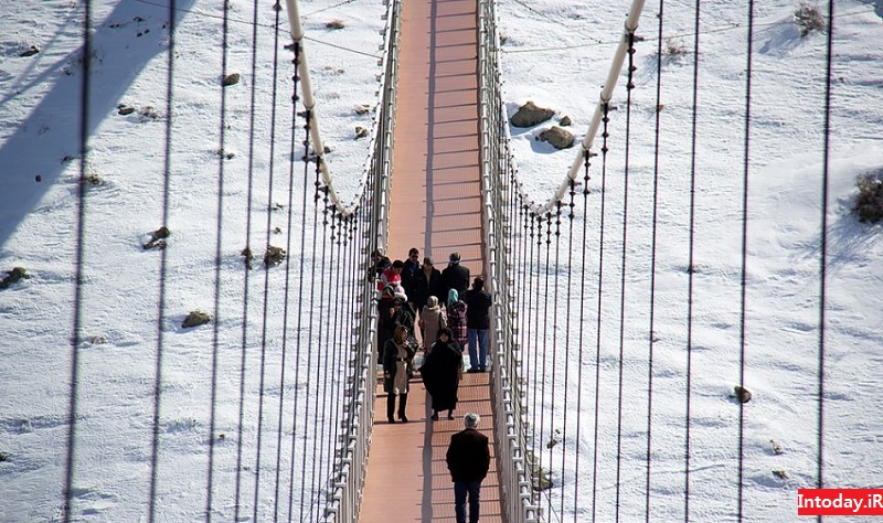 پل معلق مشگین شهر | Meshginshahr suspension bridge