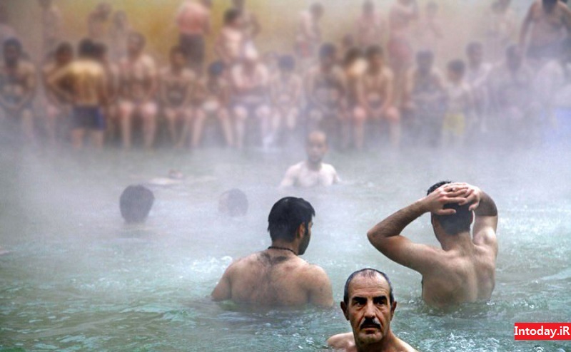 چشمه های آب گرم سرعین اردبیل - Hot springs Sarein  