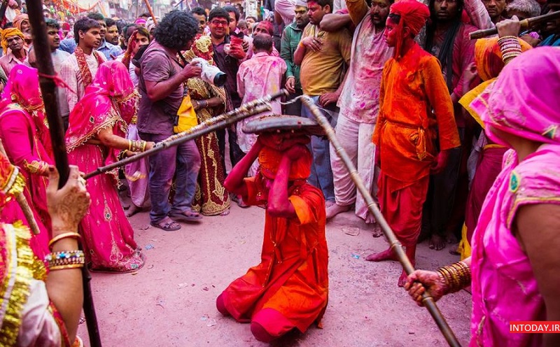 تصاویر جشنواره هولی هند | جشن رنگ هندوستان
