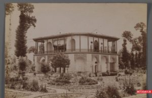 عکس کاخ چهل ستون قزوین