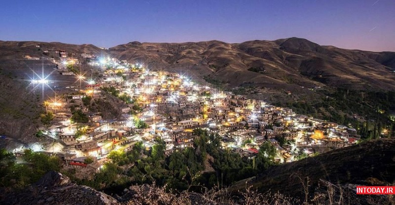 عکس روستای کنگ طرقبه در مشهد