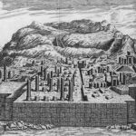 عکس تاریخی از محوطه تخت جمشید استان فارس