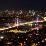 تصاویر پل بسفر استانبول در شب