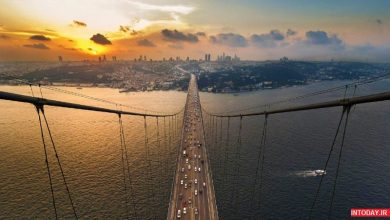 تصاویر هوایی پل بسفر استانبول