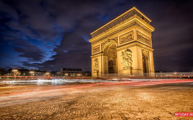 تصاویر طاق پیروزی پاریس فرانسه