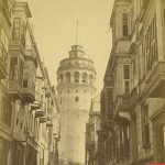 عکس قدیمی برج گالاتا استانبول