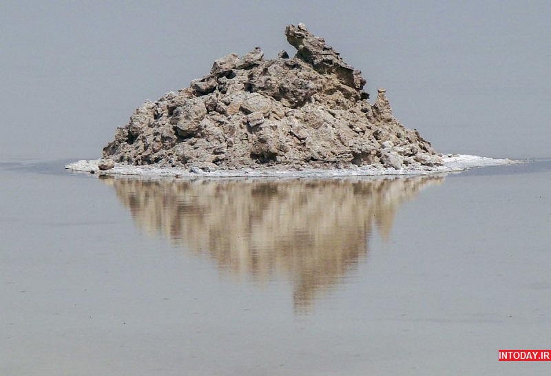 عکس دریاچه نمک حوض سلطان قم