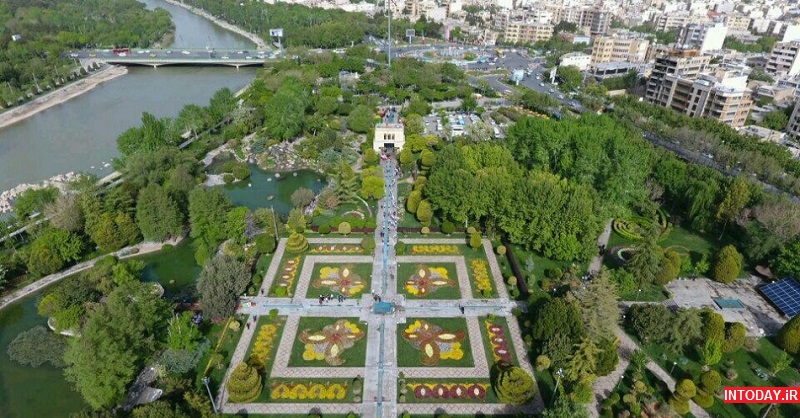 تصاویر باغ گل های اصفهان