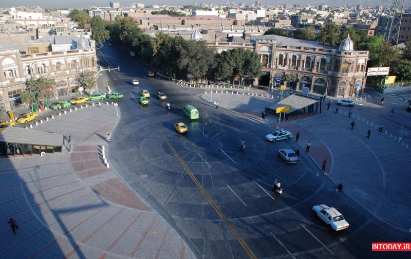 میدان حسن آباد تهران قدیمی ترین المان شهری تهران قدیم ☀️ این تودی