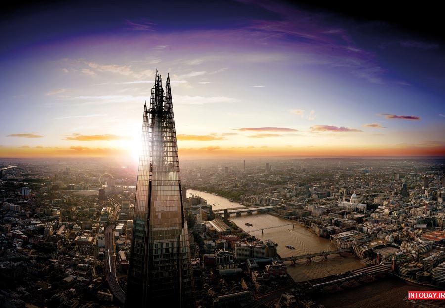 عکس برج شارد لندن