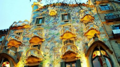 عکس خانه استخوانی بارسلونا
