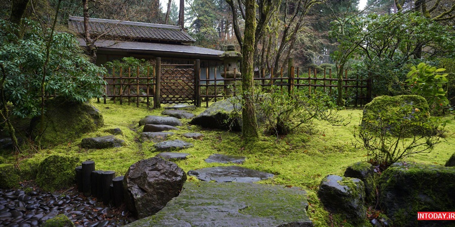 عکس باغ ژاپنی پورتلند امریکا