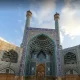 گلدسته دیدنی مسجد شاه اصفهان