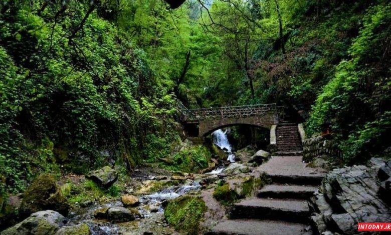 آبشار کبودوال علی آباد کتول تنها آبشار خزه ای ایران با راهنما ☀️ این تودی