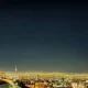 نمای تهران در شب از پارک پرواز