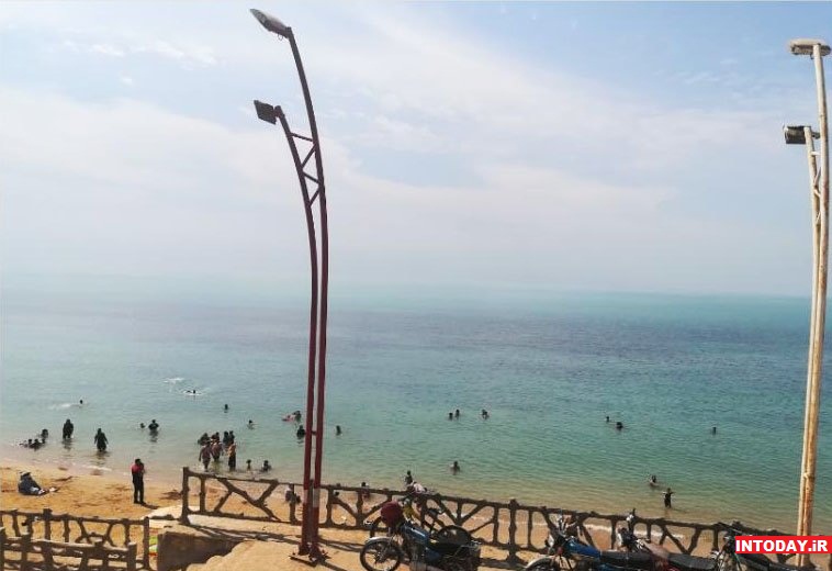 ساحل آب شیرین کن بوشهر
