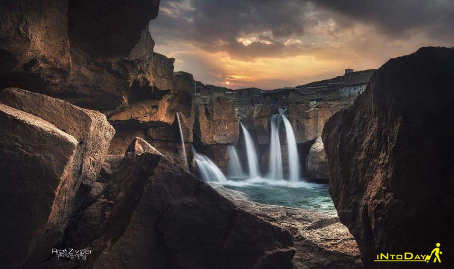 آبشار افرینه لرستان 