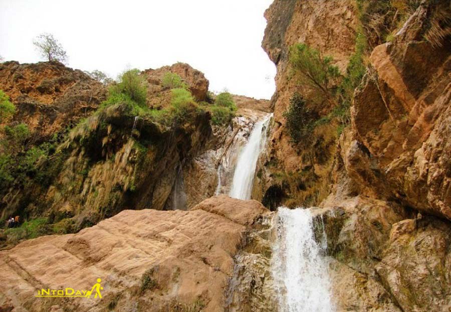 آبشار نوژیان لرستان بلندریتن آبشار این استان