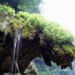 آبشار باران کوه گرگان در استان گلستان