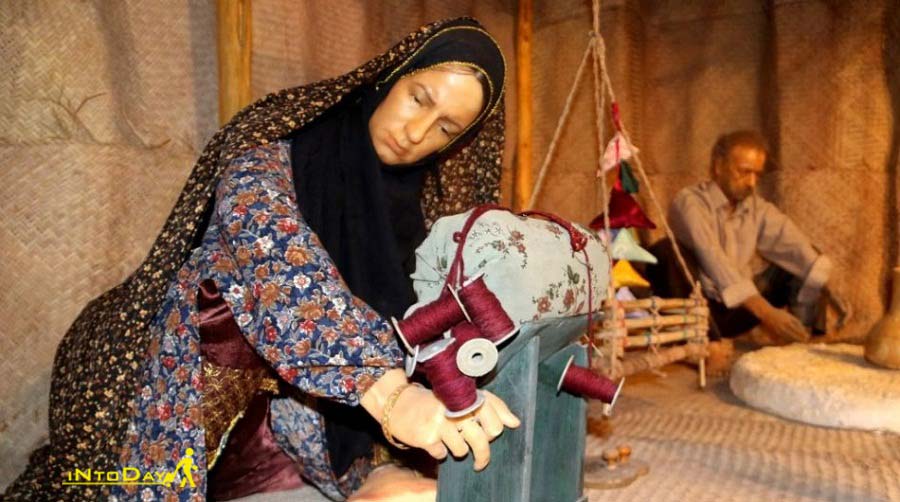 مجسمه های مومی موزه مردم شناسی خلیج فارس بندرعباس