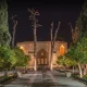 باغ جهان‌نما شیراز در شب
