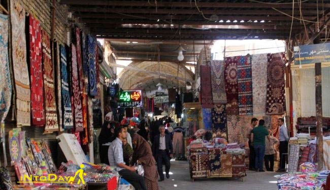 بازار دروازه مهریز در یزد