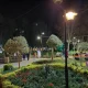 پارک چمران کرج در شب