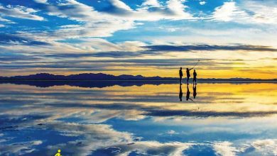 دریاچه مخرگه بزرگترین آئینه طبیعی ایران