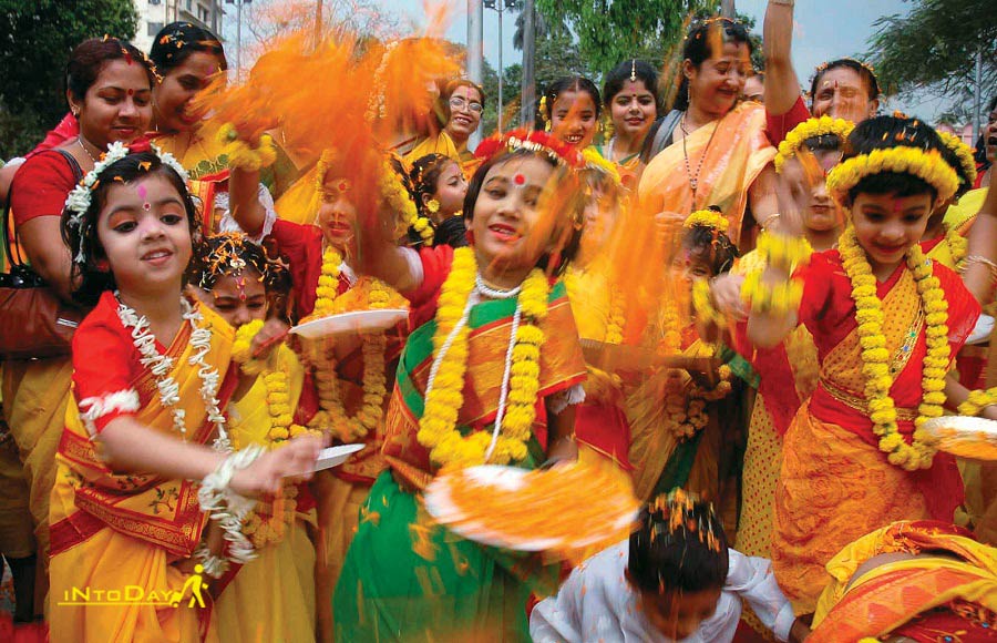 تصاویر جشن رنگ های هندوستان