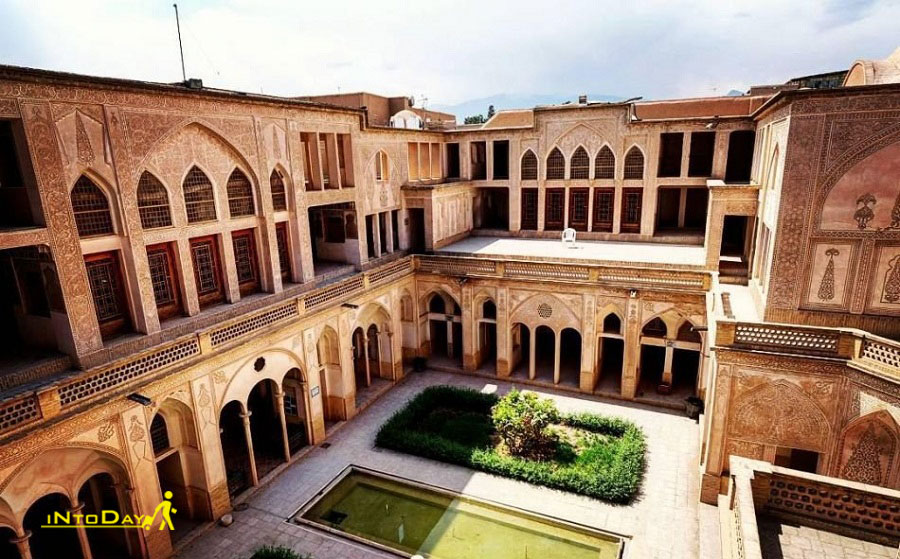 عکس خانه عباسیان در کاشان