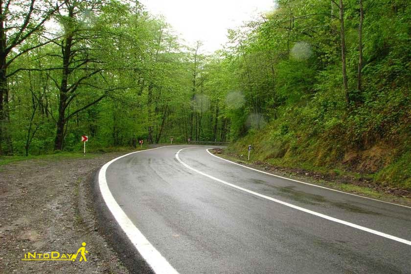 جاده عباس آباد به کلاردشت