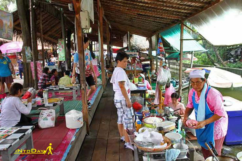 بازار شناور بانگ نام پئونگ بانکوک