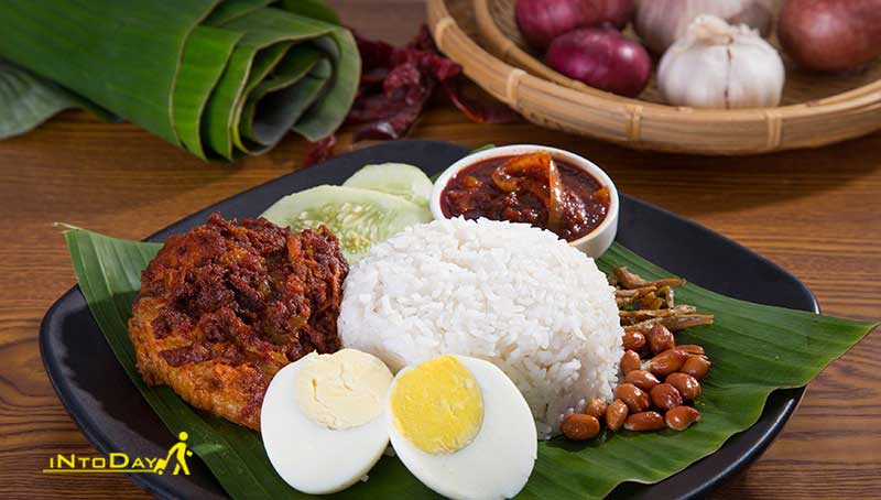 غذای ملی مالزی ناسی لماک