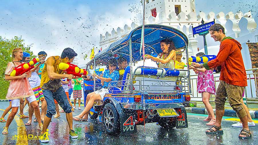 جشن آب تایلند یا سونگکران