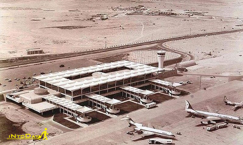 فرودگاه دبی در دهه های گذشته