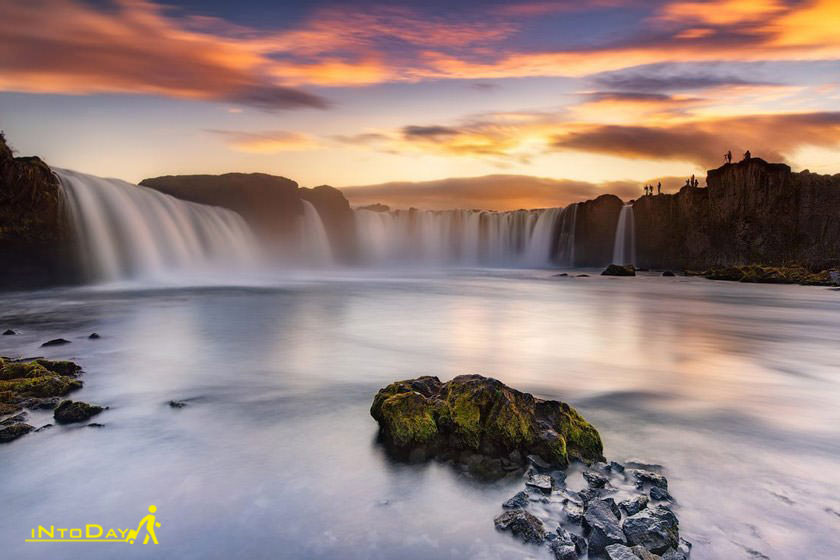 آبشار گودافوس ایسلند