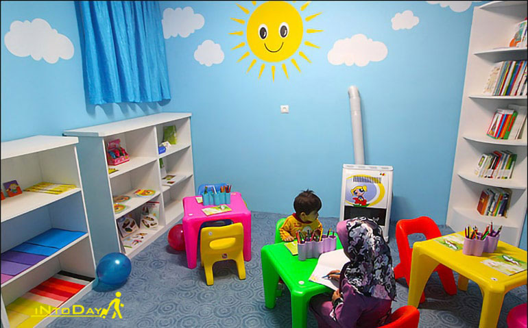 کتابخانه بچه های آسمان مشهد