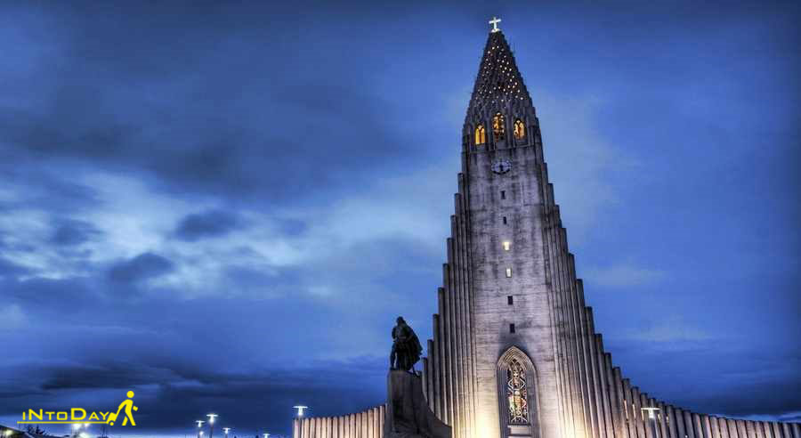 کلیسای ‏Hallgrimskirkja ایسلند