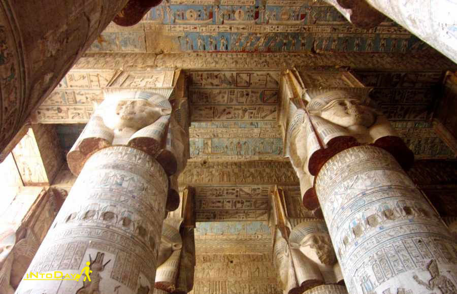 معبد هاتور دندره - مصر