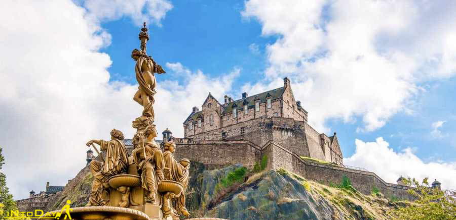 قلعه ادینبرگ اسکاتلند