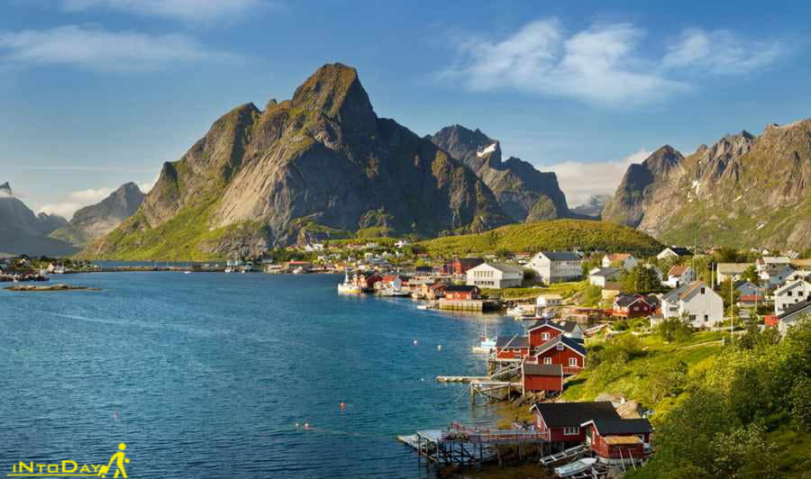 راین نروژ از شهرهای کوچک دیدنی اروپا
